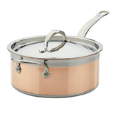 Hestan CopperBond Induction Copper Saucepan & Lid - Medium - 18cm
