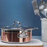 Hestan CopperBond Induction Copper Saucepan & Lid - Large - 20cm