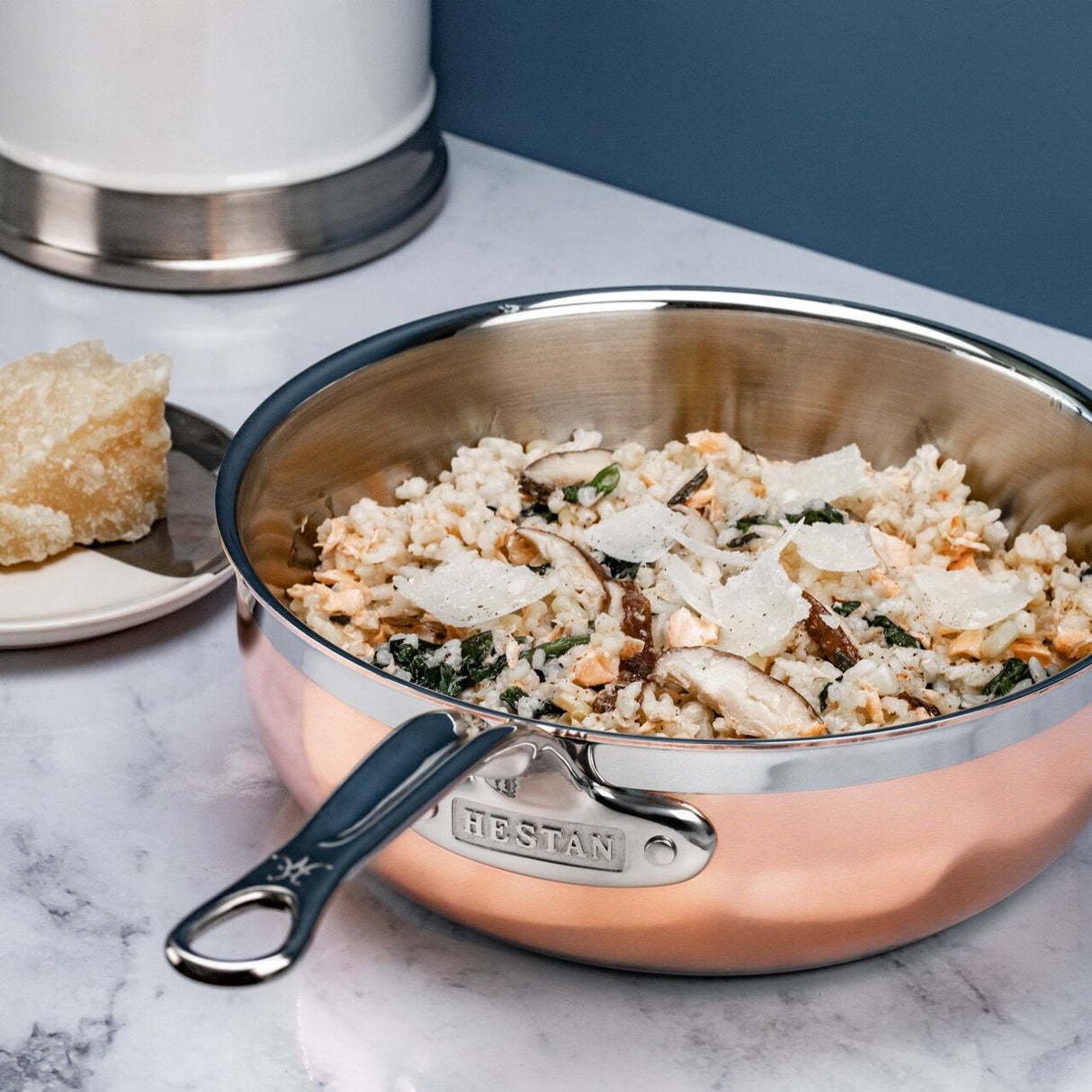 Hestan CopperBond Induction Copper Essential Pans - Medium 24cm (3.3L)