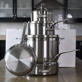 Hestan ProBond Induction Stainless Steel Pan Set: 10 Piece