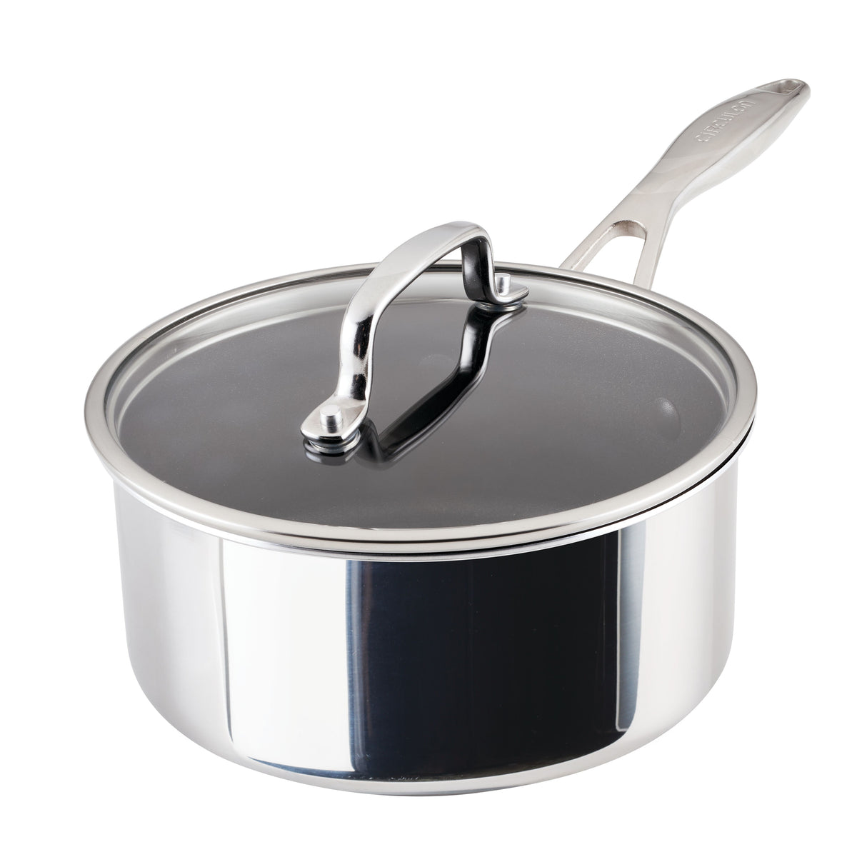 Circulon Stainless Steel Extreme Non-Stick Saucepan, 16cm/1.5L
