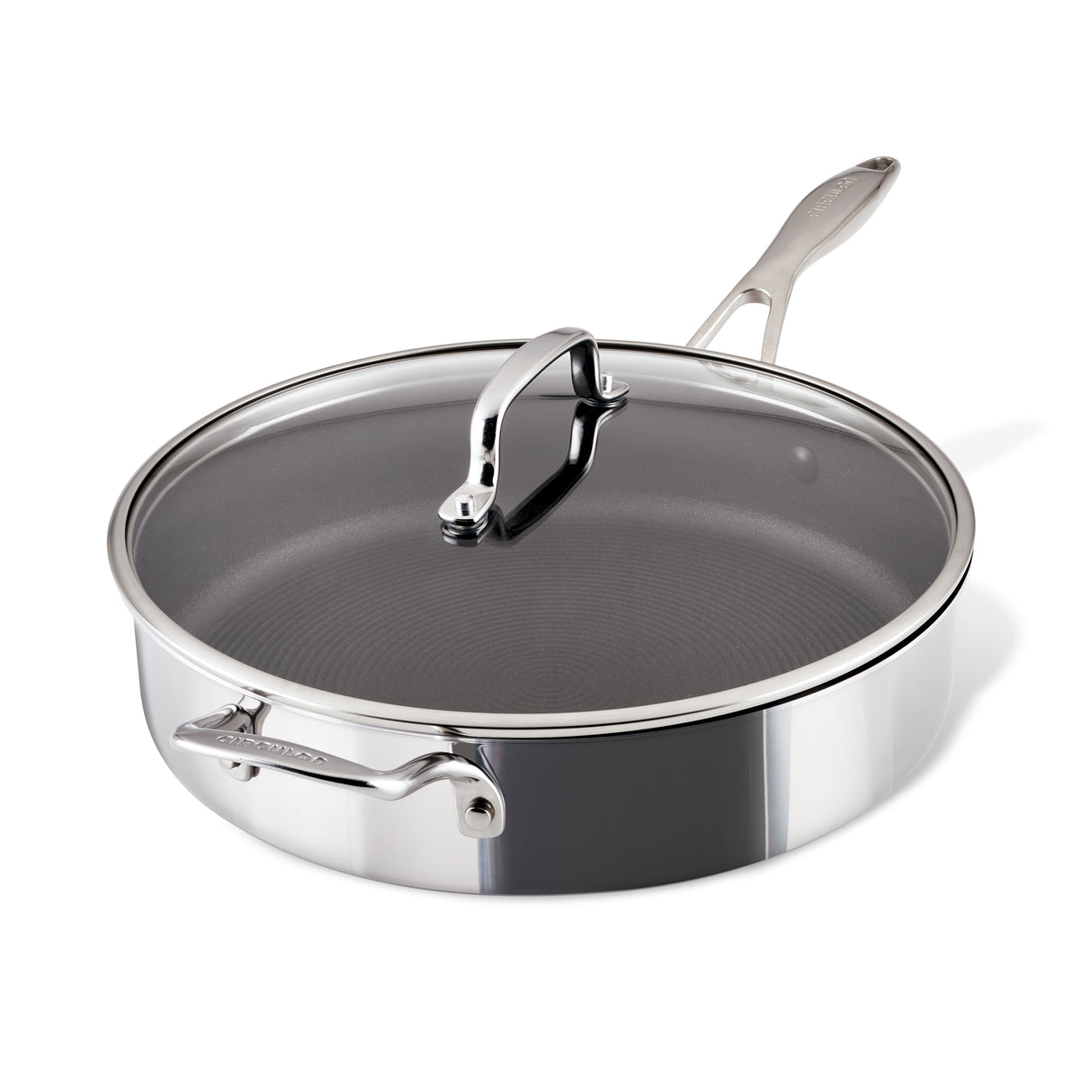Circulon Stainless Steel Extreme Non-Stick Covered Saute with Helper Handle, 30cm/4.7L