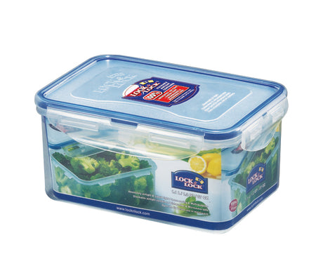 LocknLock Classic Food Container Rectangular Reusable Lunch Storage Box - 1.1 L