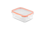 LocknLock Ovenglass Food Container Reusable Rectangular Storage Box - 630 ml