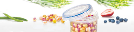 LocknLock Twist Food Container Reusable Round Kitchen Lunch Storage Box - 150 ml