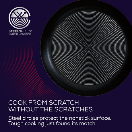 Circulon C Series Stainless Steel Covered Chefs Pan, 24cm/3.3L
