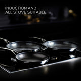 Circulon C Series Stainless Steel Saucepan, 16cm/1.4L