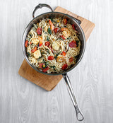 Hestan ProBond Induction Stainless Steel Essential Pan, Stock Pot & Titum™ Non-Stick Skillet Set: 5 Piece