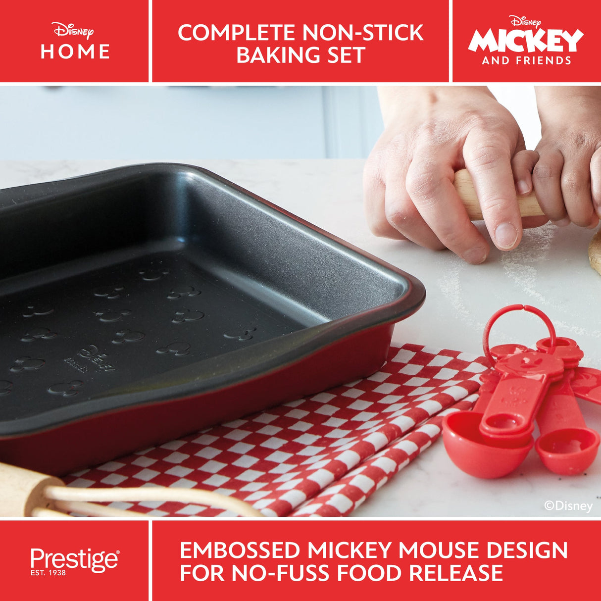 Disney Bake with Mickey: Ultimate Disney Baking & Utensil Set