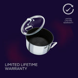 Circulon C Series Stainless Steel Stockpot, 26cm/7.6L