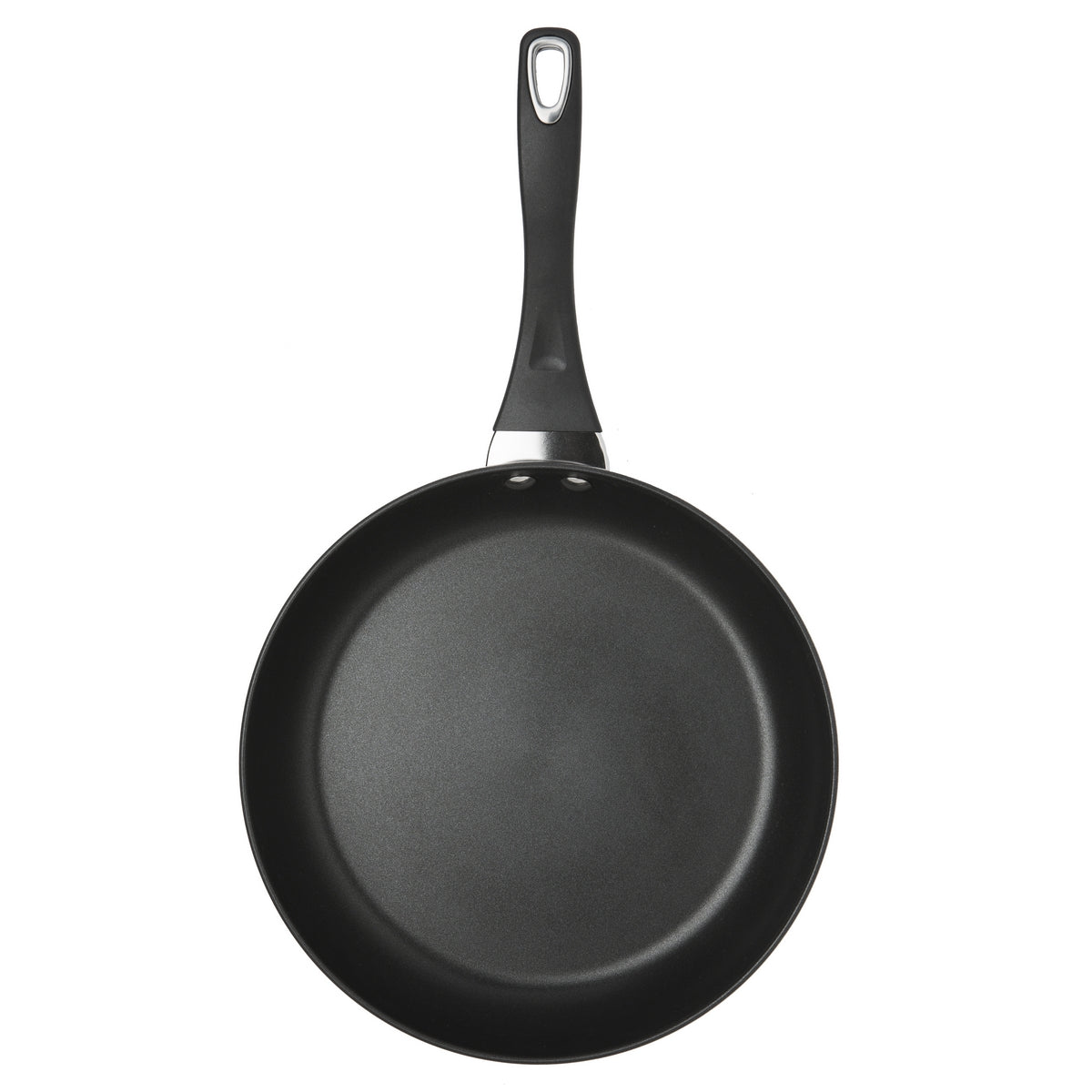 Cook & Strain: Stainless Steel Frying Pan & Saucepans with Straining Lids - 4 Piece