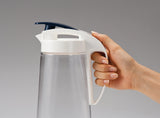 LocknLock Hydration Tritan Spring Jug with Lid Durable Fridge Door Pitcher - 2 L