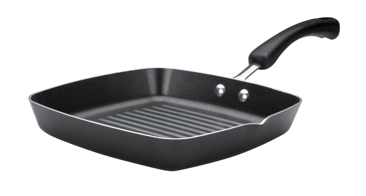 Prestige Super Tough Easy Clean Grill Pan Non Induction Square Cookware - 24 cm