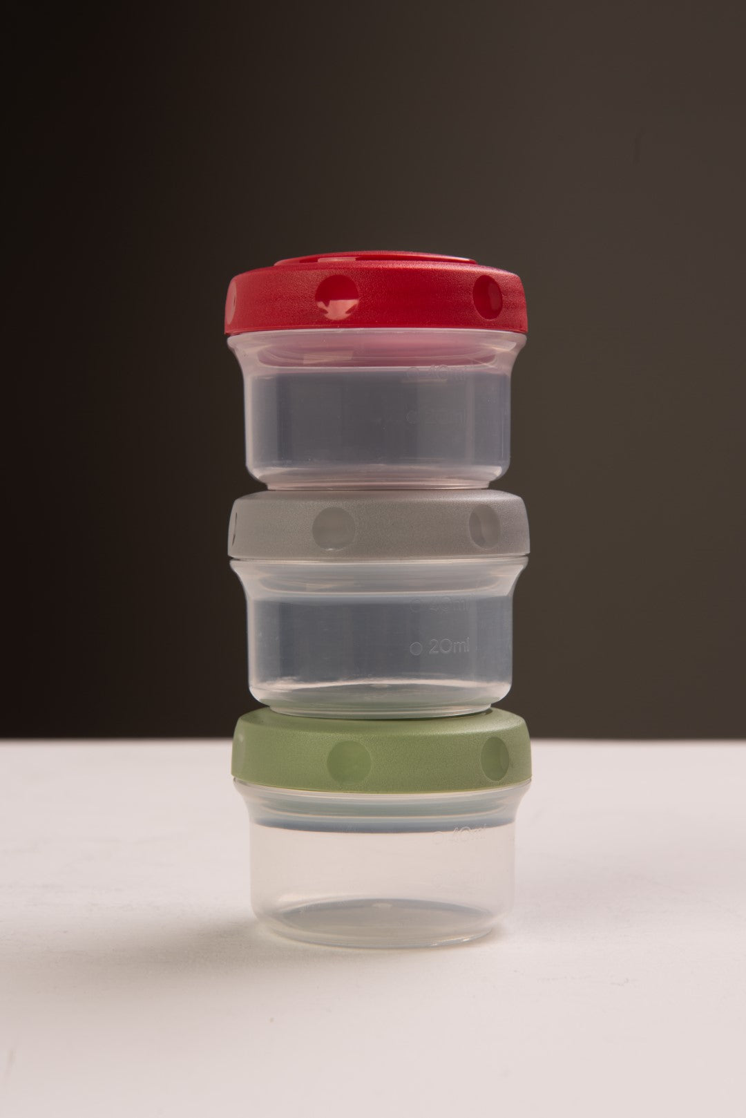 LocknLock Mini Food Container Set 80 ml Kitchen Lunch Storage Boxes - Pack of 3