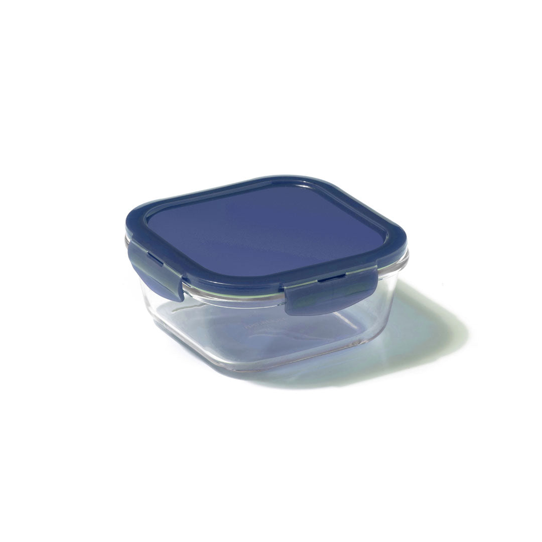 LocknLock Eco Glass Food Storage Container - Dishwasher Safe 750 ml Square Box