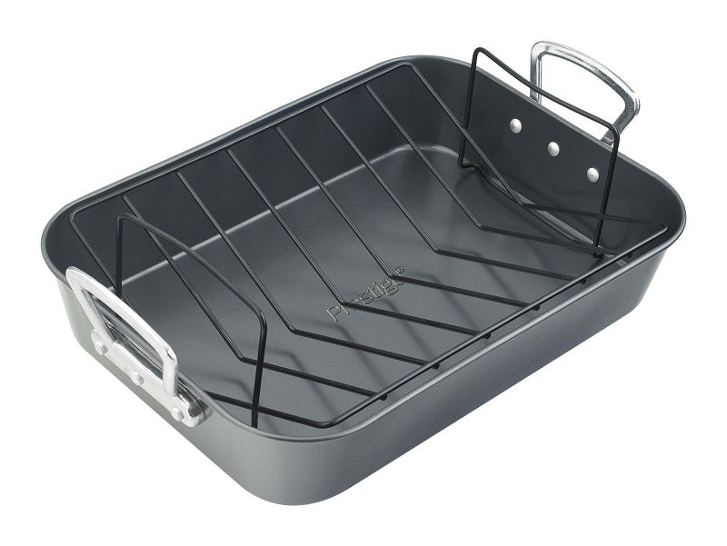 Non stick roasting pan hotsell with rack