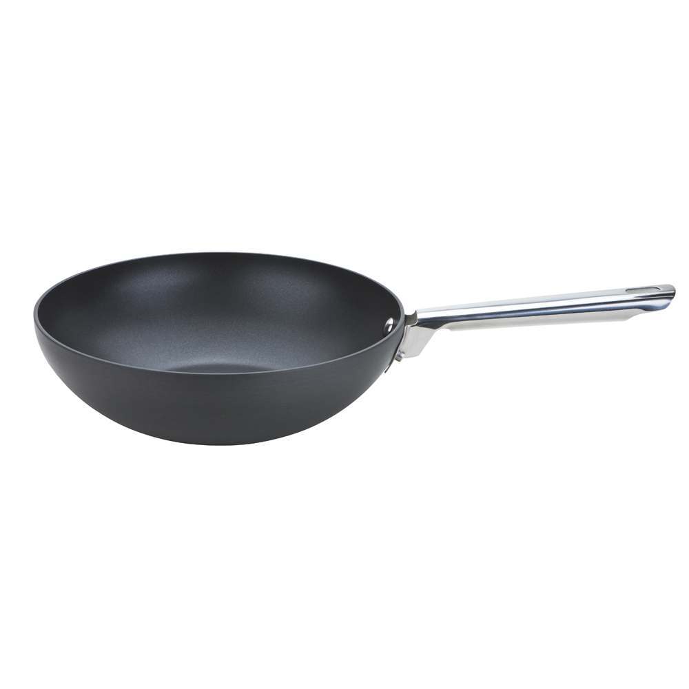Anolon Professional Hartelgeanodiseerde 26 cm Wok - Zwart