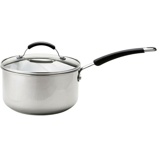 Meyer 5 Piece Stainless Steel Induction Non-Stick Pan Set