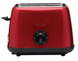 Heritage Red Stainless Steel Toaster